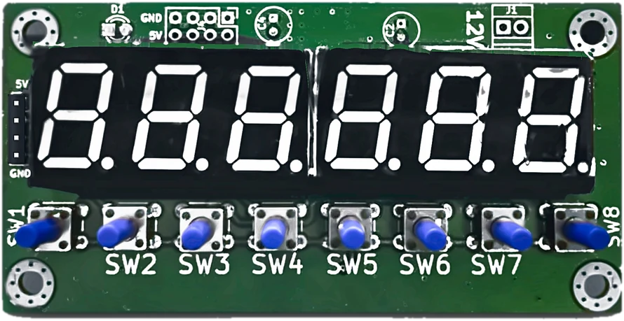 TM1637 Display and Button Module