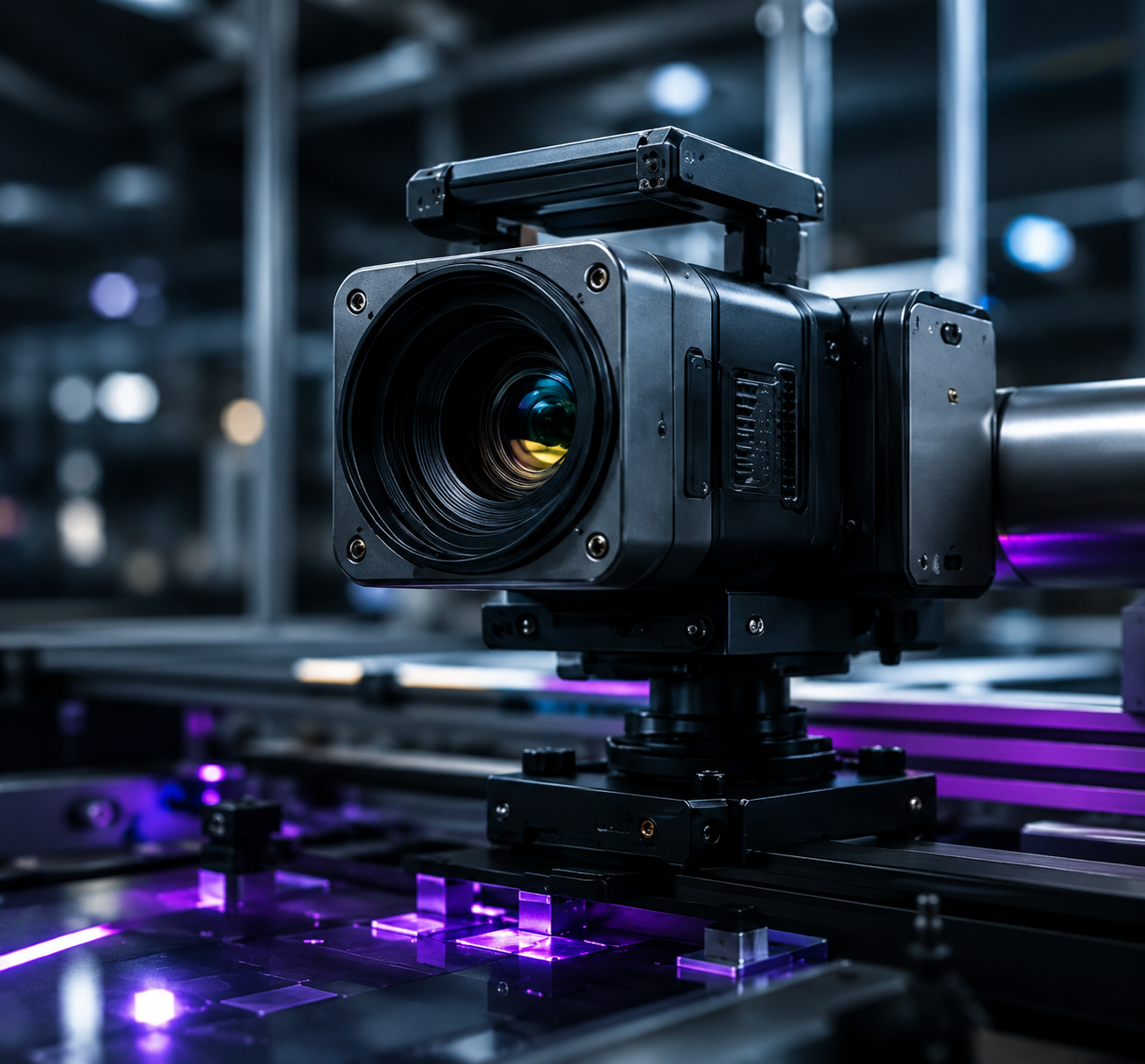 Machine vision AI camera system