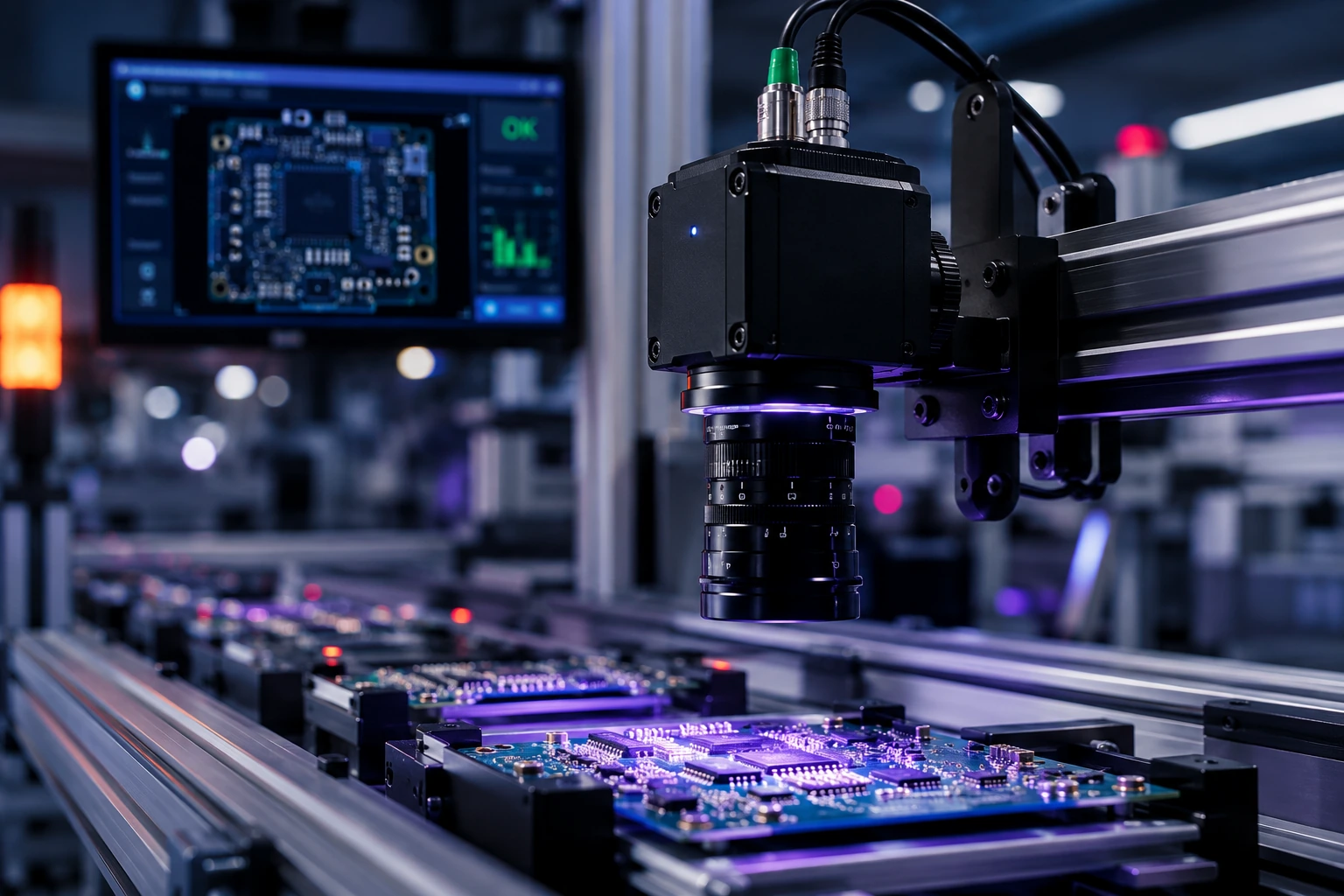 Pick and place SMT manufacturing machine